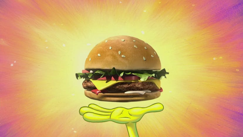 Krabby burger